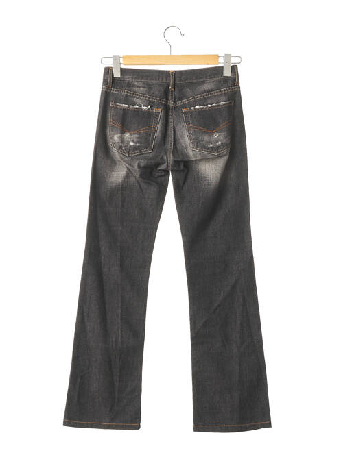 Blugi cu croială dreaptă negru USED JEANS femeie