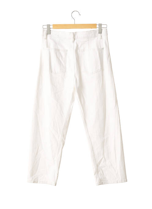 Pantalon drept alb VINCE. femeie