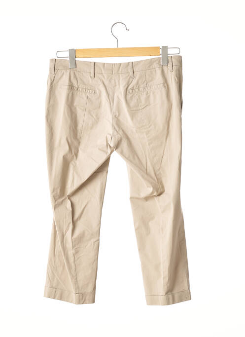 Pantalon trei sferturi bej PRADA femeie