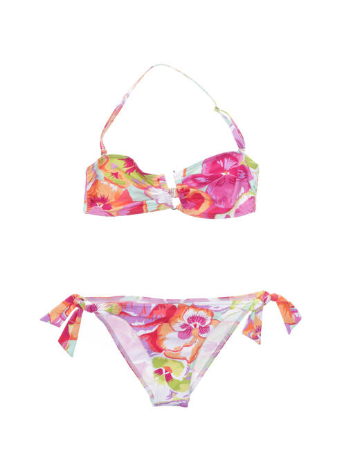 Costum de baie din două piese roz MANUEL CANOVAS femeie