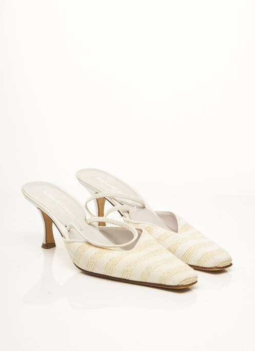 Pantofi cu toc alb MAUD FRIZON femeie