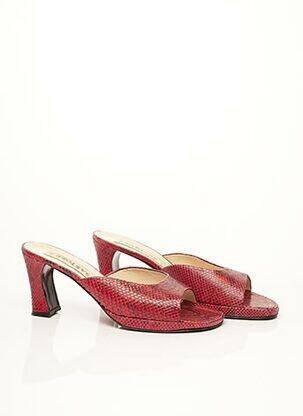 Mulete/Saboți roșu SARTORE femeie