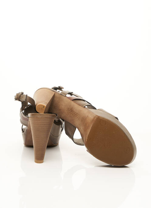 Sandale/Pantofi decupați gri ALBERTO FERMANI femeie