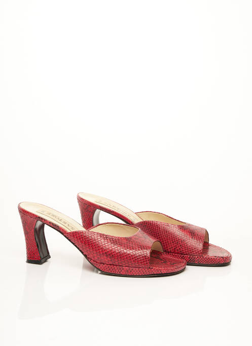 Mulete/Saboți roșu SARTORE femeie