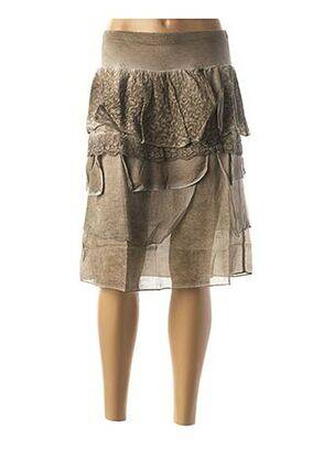 Fustă midi verde JAC JAC femeie