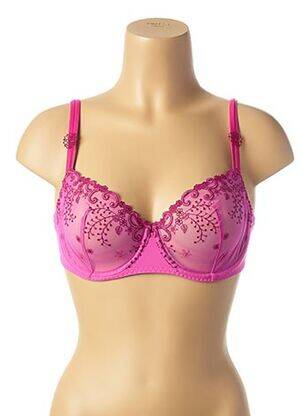 Sutien broderie roz SIMONE PERELE femeie