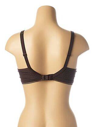 Sutien efect material satinat top sutien modelat maro SIMONE PERELE femeie