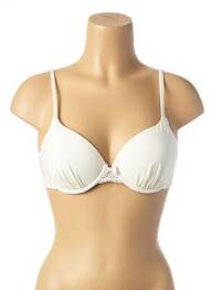 Sutien țesătură dantelă top sutien modelat alb SIMONE PERELE femme