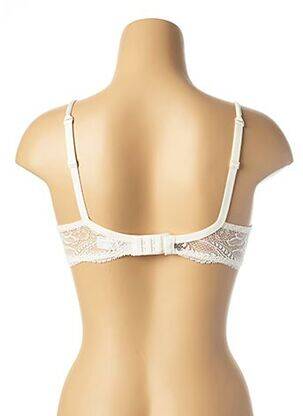Sutien țesătură dantelă top sutien modelat alb SIMONE PERELE femeie