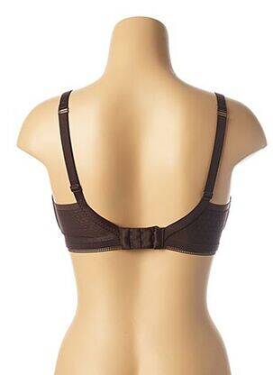 Sutien efect material satinat top sutien modelat maro SIMONE PERELE femeie