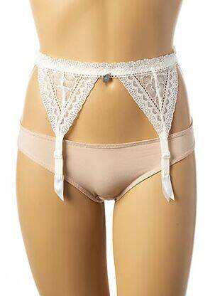 Corset/Jartieră alb IMPLICITE femeie