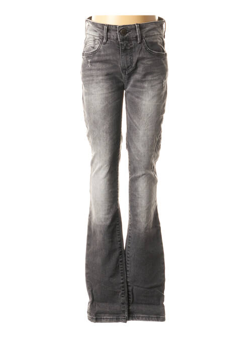 Blugi cu croială slim gri BSB femeie