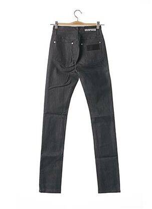 Blugi skinny talie înaltă talie înaltă gri APRIL 77 femeie