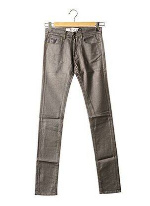 Pantalon slim gri APRIL 77 femeie