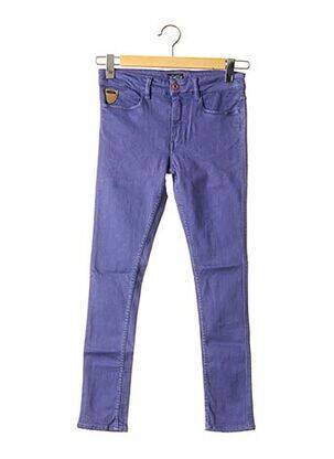 Blugi skinny violet APRIL 77 femeie