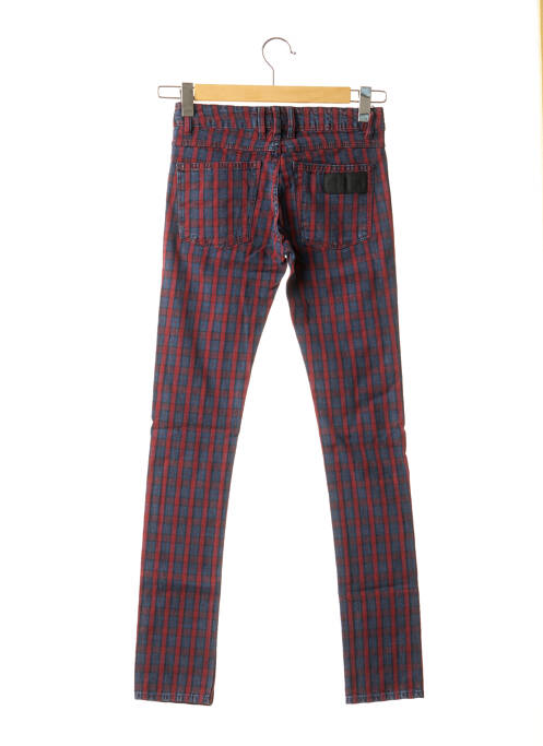 Pantalon slim roșu APRIL 77 femeie