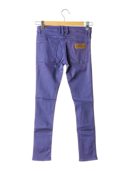 Blugi skinny violet APRIL 77 femeie