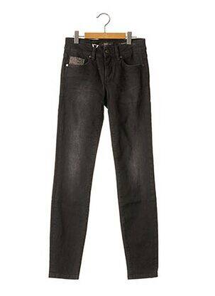Blugi skinny talie joasă talie joasă negru BSB femeie