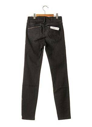 Blugi skinny talie joasă talie joasă negru BSB femeie