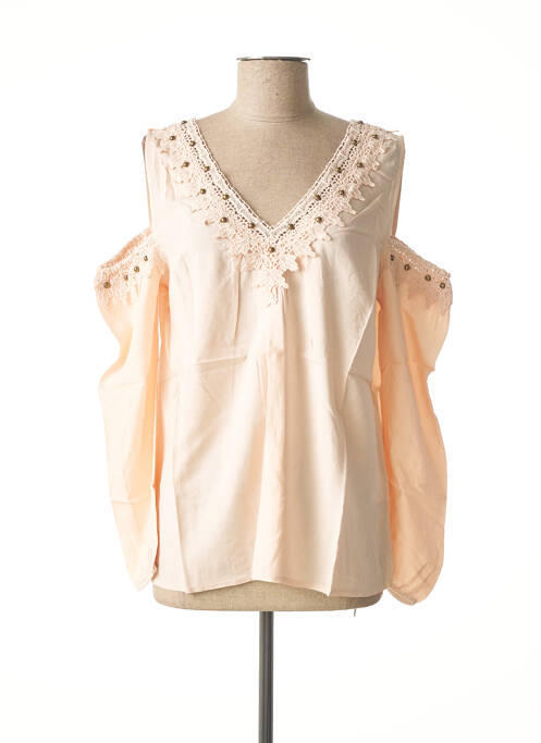 Top roz LINEA TESINI femeie