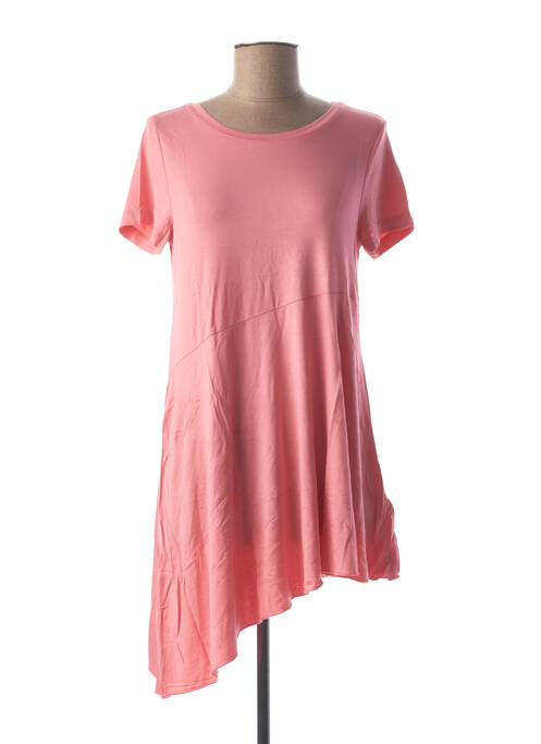 Tunică mâneci scurte roz BEST CONNECTIONS femeie