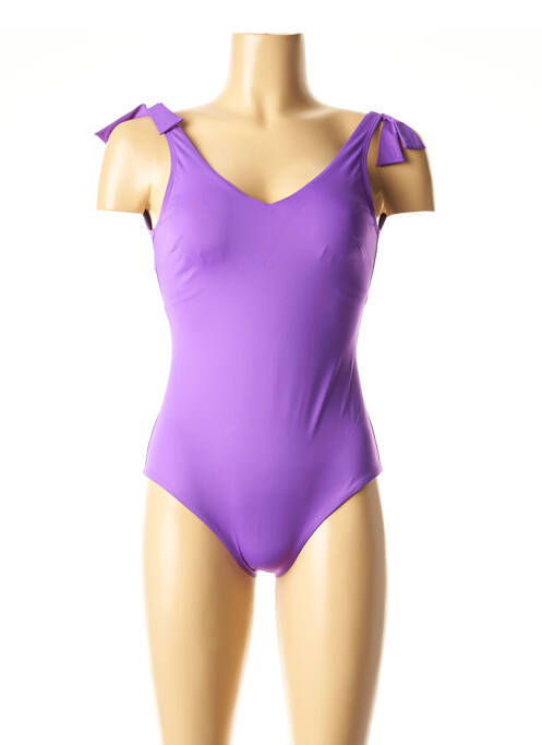 Costum de baie dintr-o singură piesă violet SIMONE PERELE femeie