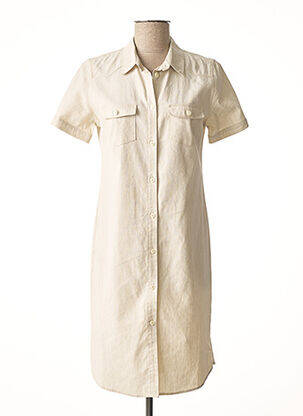 Rochie scurtă bej BRUNO SAINT HILAIRE femeie