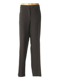 Pantalon drept negru FLEUR DE SEL femeie