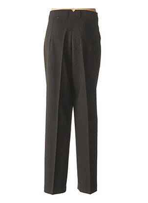 Pantalon drept negru FLEUR DE SEL femeie