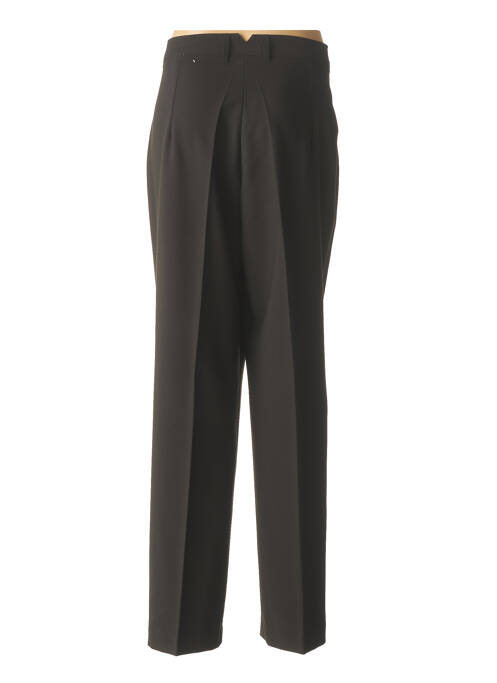 Pantalon drept negru FLEUR DE SEL femeie