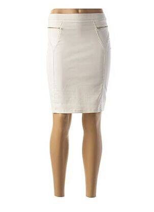 Fustă scurtă alb NINATI femeie