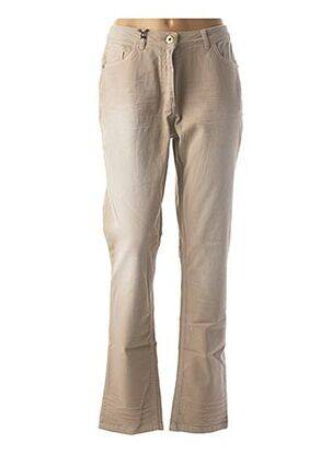 Pantalon slim bej PERSONA femeie