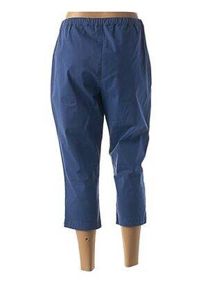 Pantalon trei sferturi albastru MARINA RINALDI femeie