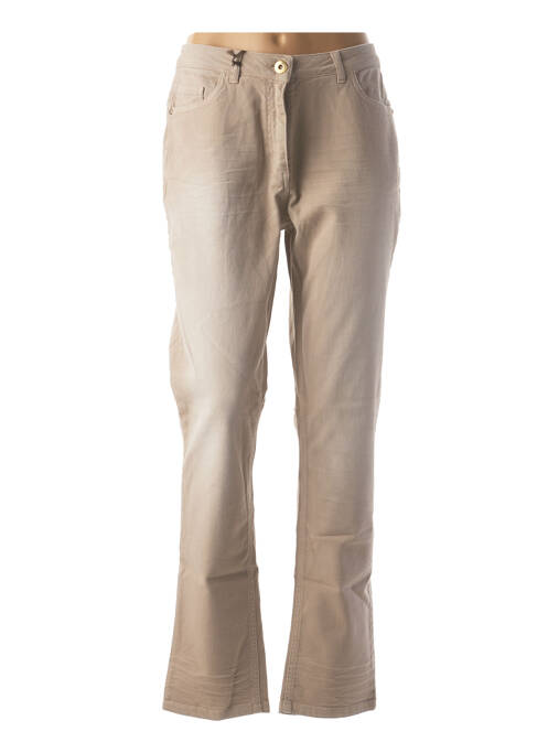 Pantalon slim bej PERSONA femeie