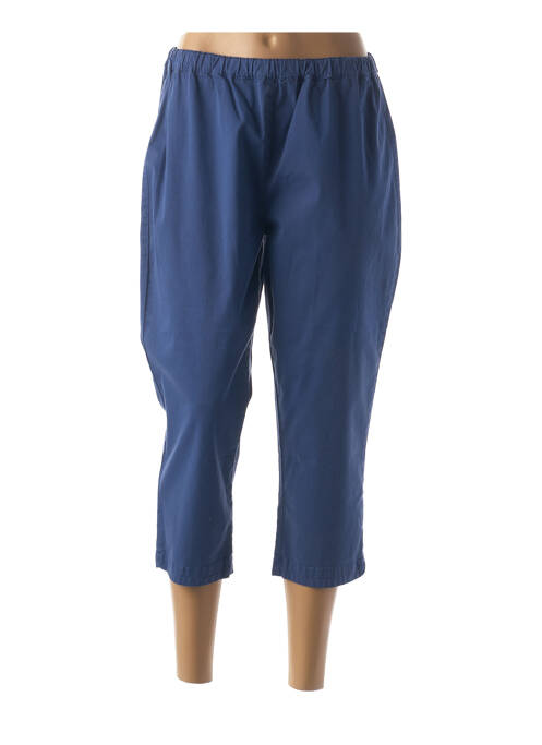 Pantalon trei sferturi albastru MARINA RINALDI femeie