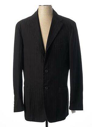 Sacou finisaj interior dublat negru BRUNO SAINT HILAIRE bărbat