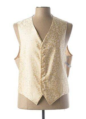 Vestă fără mâneci bej COULEURS DU SUD bărbat