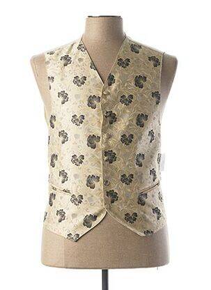 Vestă fără mâneci bej GUY LAURENT bărbat