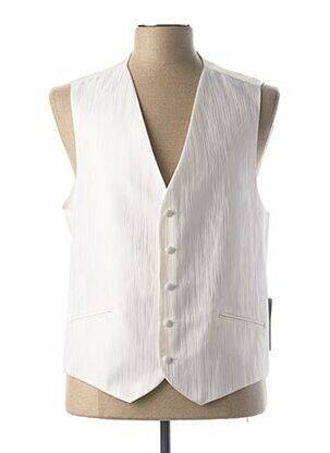 Vestă fără mâneci alb GUY LAURENT bărbat