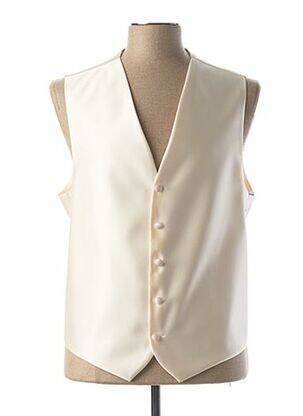 Vestă fără mâneci bej GUY LAURENT bărbat