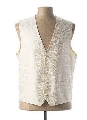 Vestă fără mâneci bej MASTERHAND bărbat