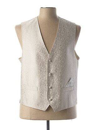 Vestă fără mâneci bej MASTERHAND bărbat