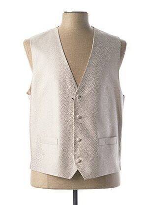 Vestă fără mâneci bej MASTERHAND bărbat