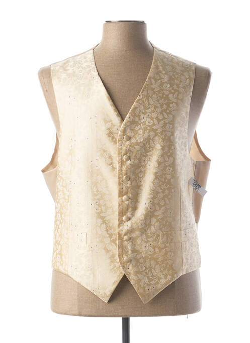 Vestă fără mâneci bej COULEURS DU SUD bărbat