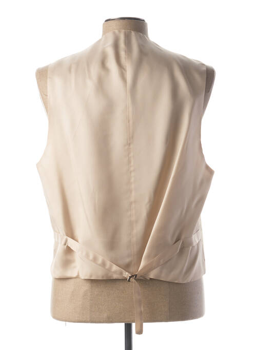 Vestă fără mâneci bej COULEURS DU SUD bărbat