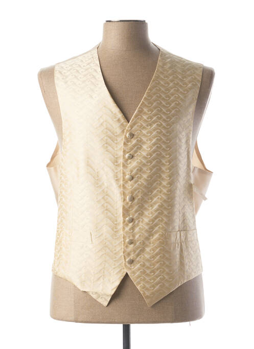 Vestă fără mâneci bej COULEURS DU SUD bărbat