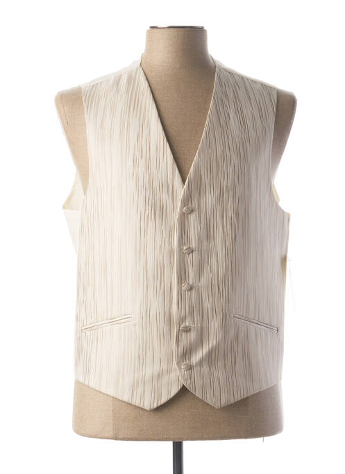 Vestă fără mâneci bej GUY LAURENT bărbat