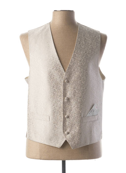 Vestă fără mâneci bej MASTERHAND bărbat