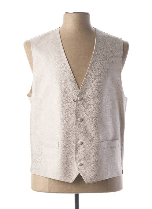 Vestă fără mâneci bej MASTERHAND bărbat