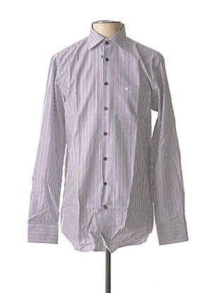 Cămașă cu mâneci lungi violet SEIDEN STICKER bărbat